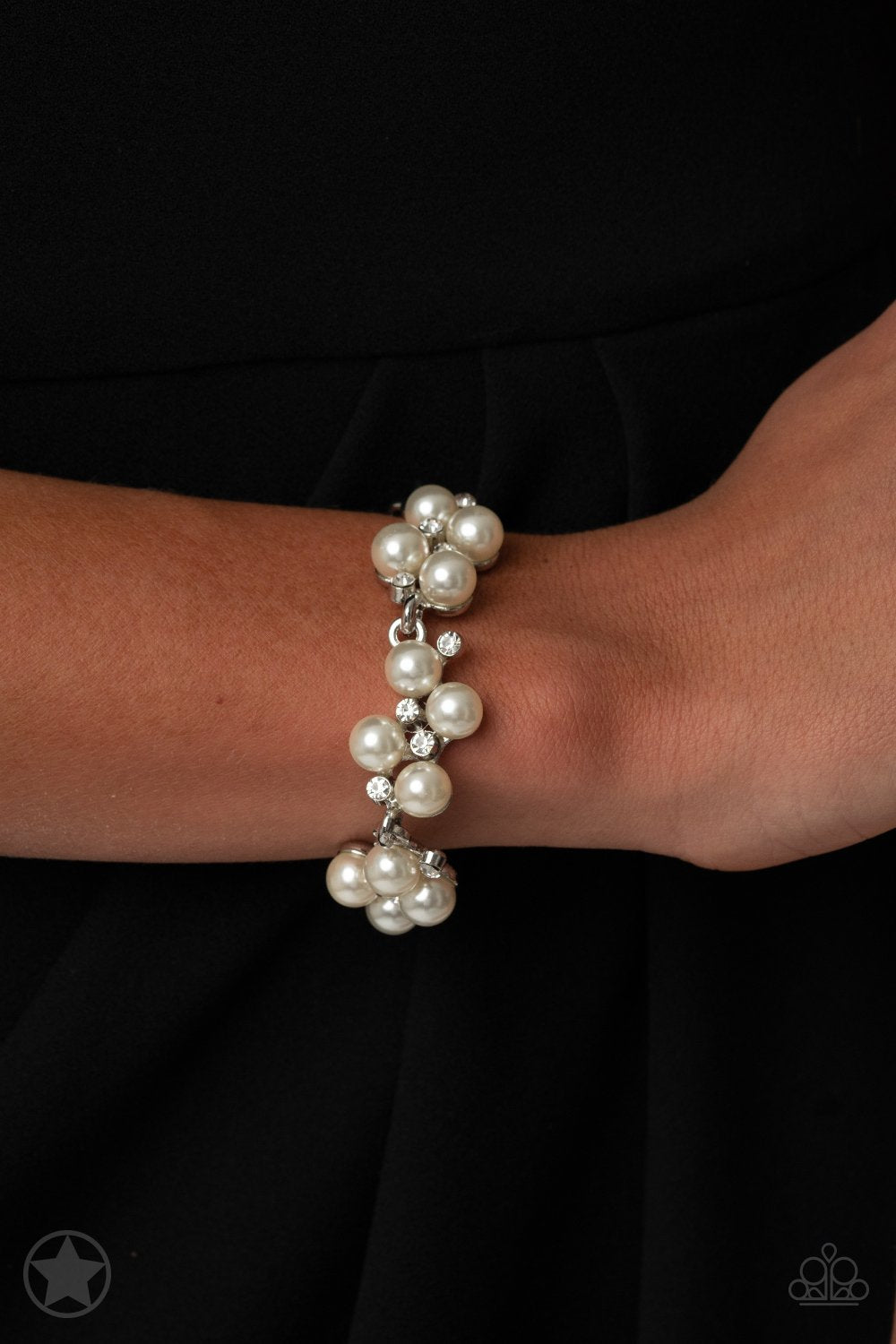 Paparazzi I Do - White Blockbuster Bracelet