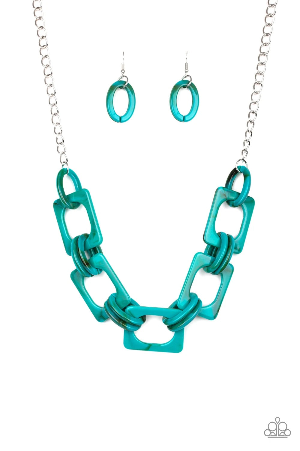 Paparazzi Sizzle Sizzle - Blue Necklace