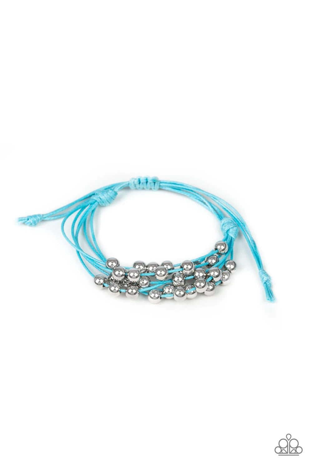 Paparazzi Without Skipping a BEAD - Blue Bracelet 