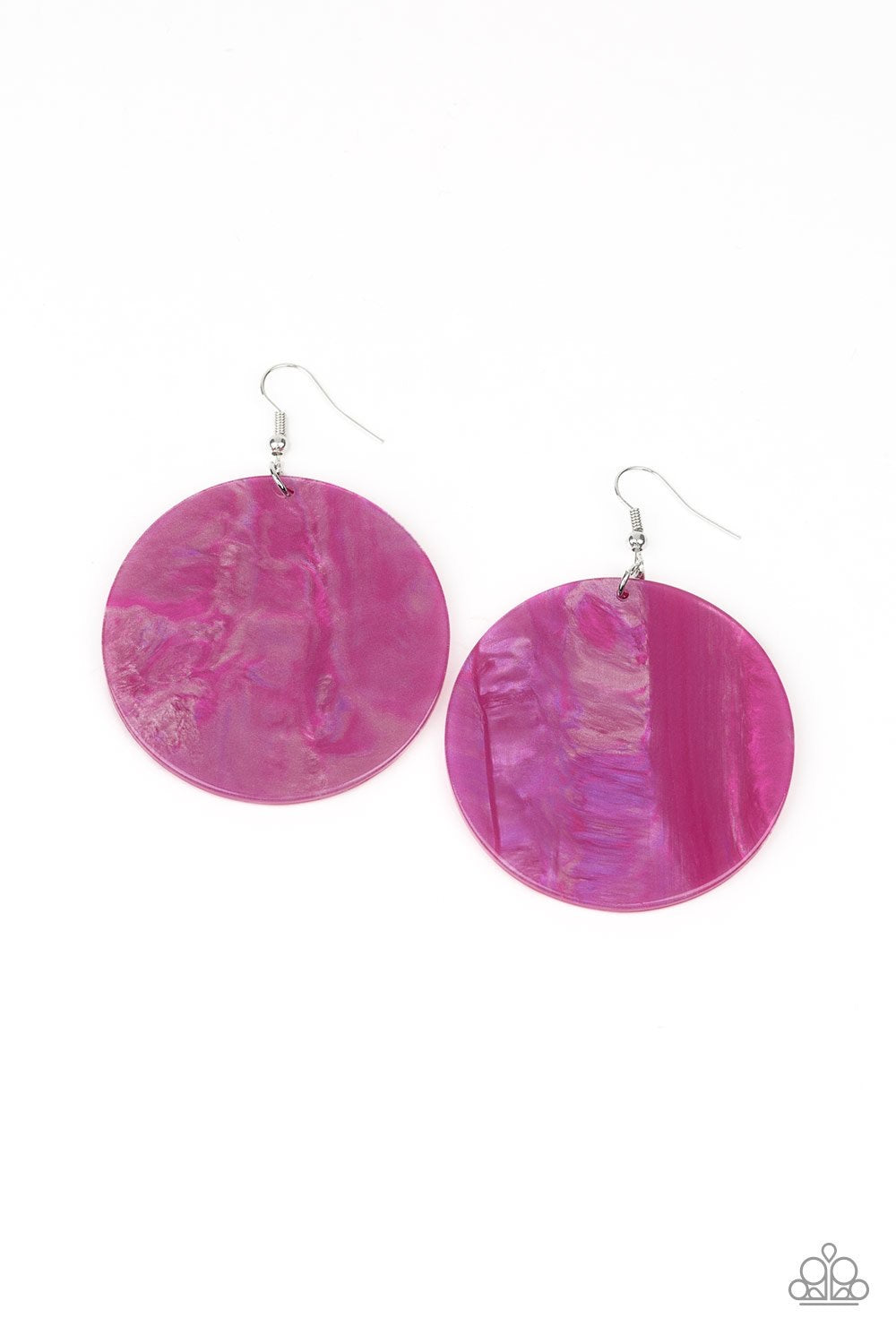 Paparazzi Cosmic Rainbow - Pink Multi Earrings 