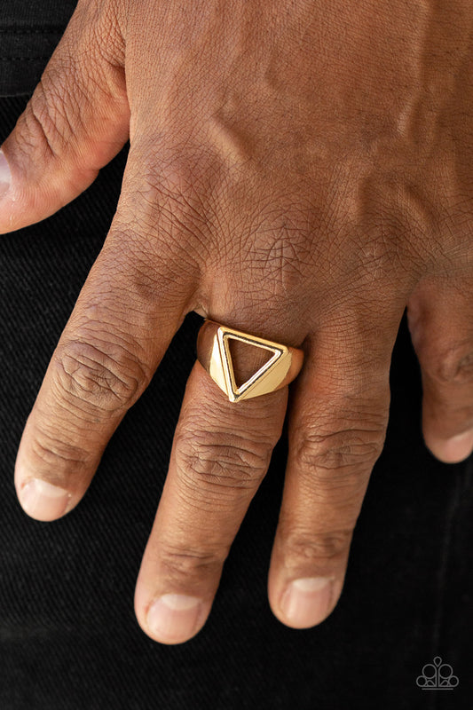 Trident - Gold Men’s Ring