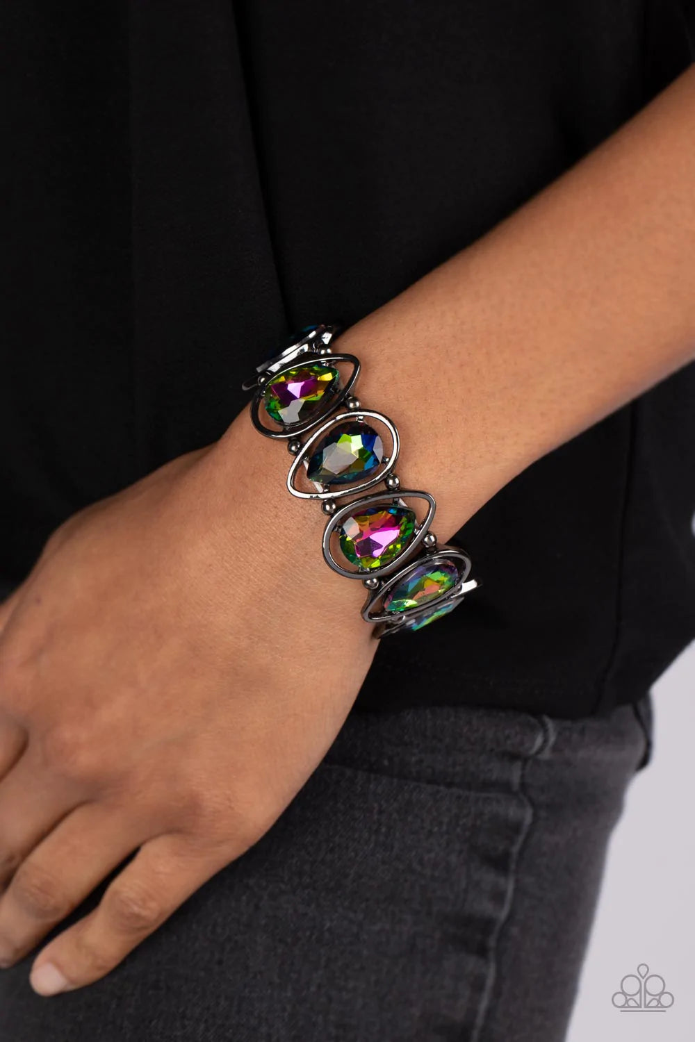 The Sparkle Society – Multi Oil Spill Bracelet