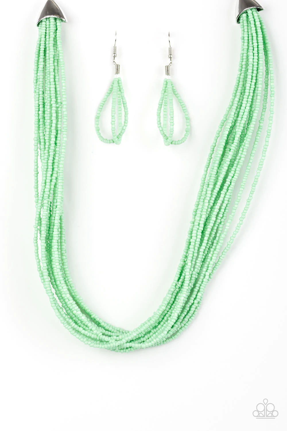 Wide Open Spaces - Green Necklace 