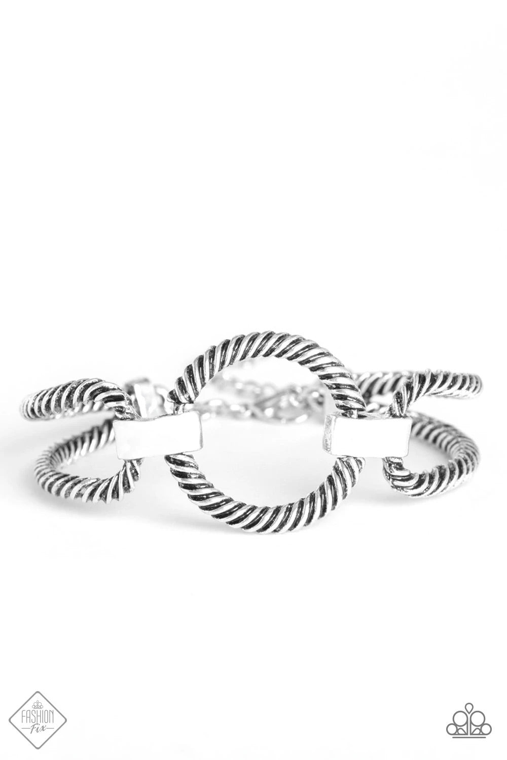 Paparazzi Desert Cat - Silver Bracelet