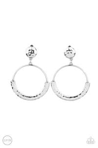 Paparazzi Rustic Horizons - Silver Clip On Earrings 