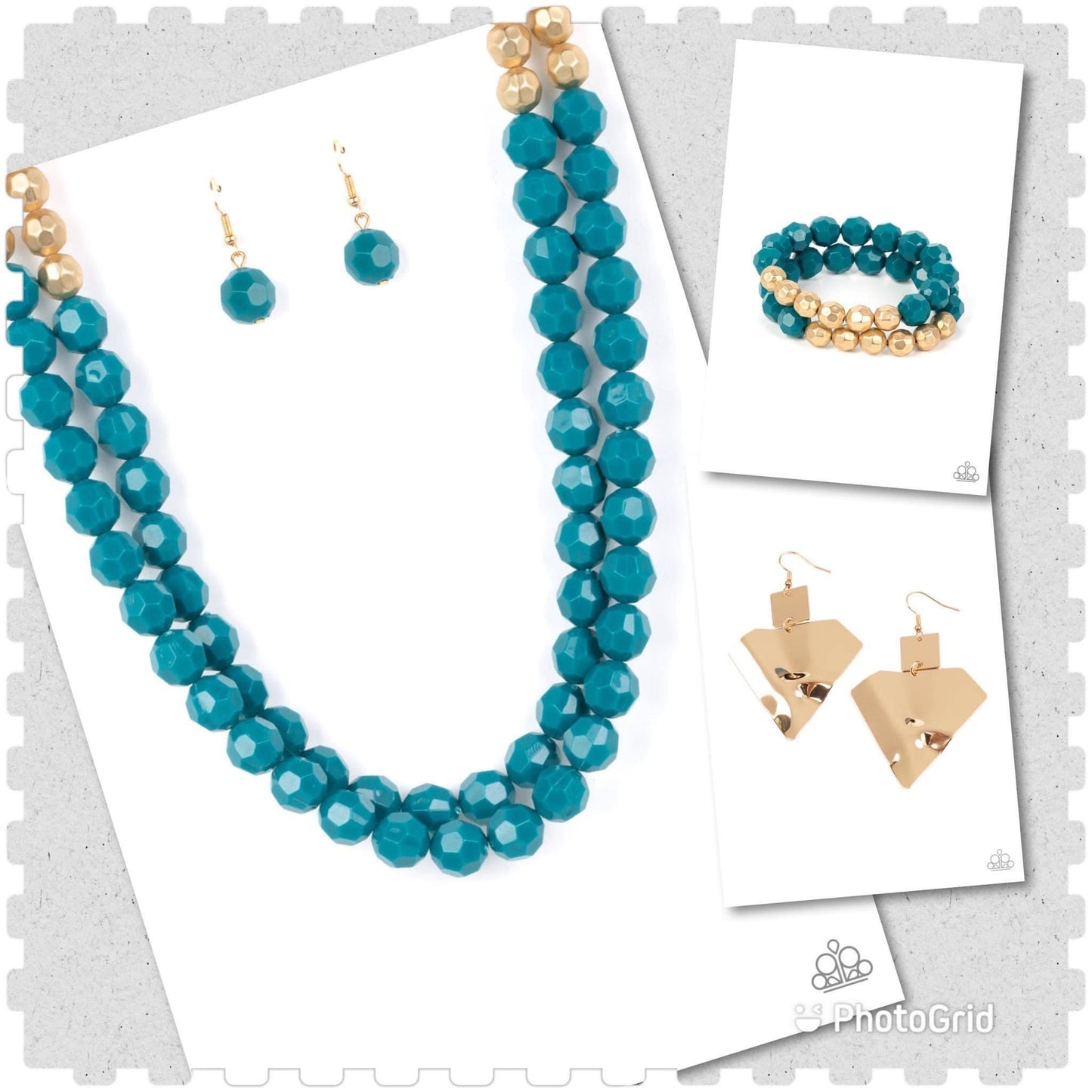 Greco Getaway - Blue Necklace