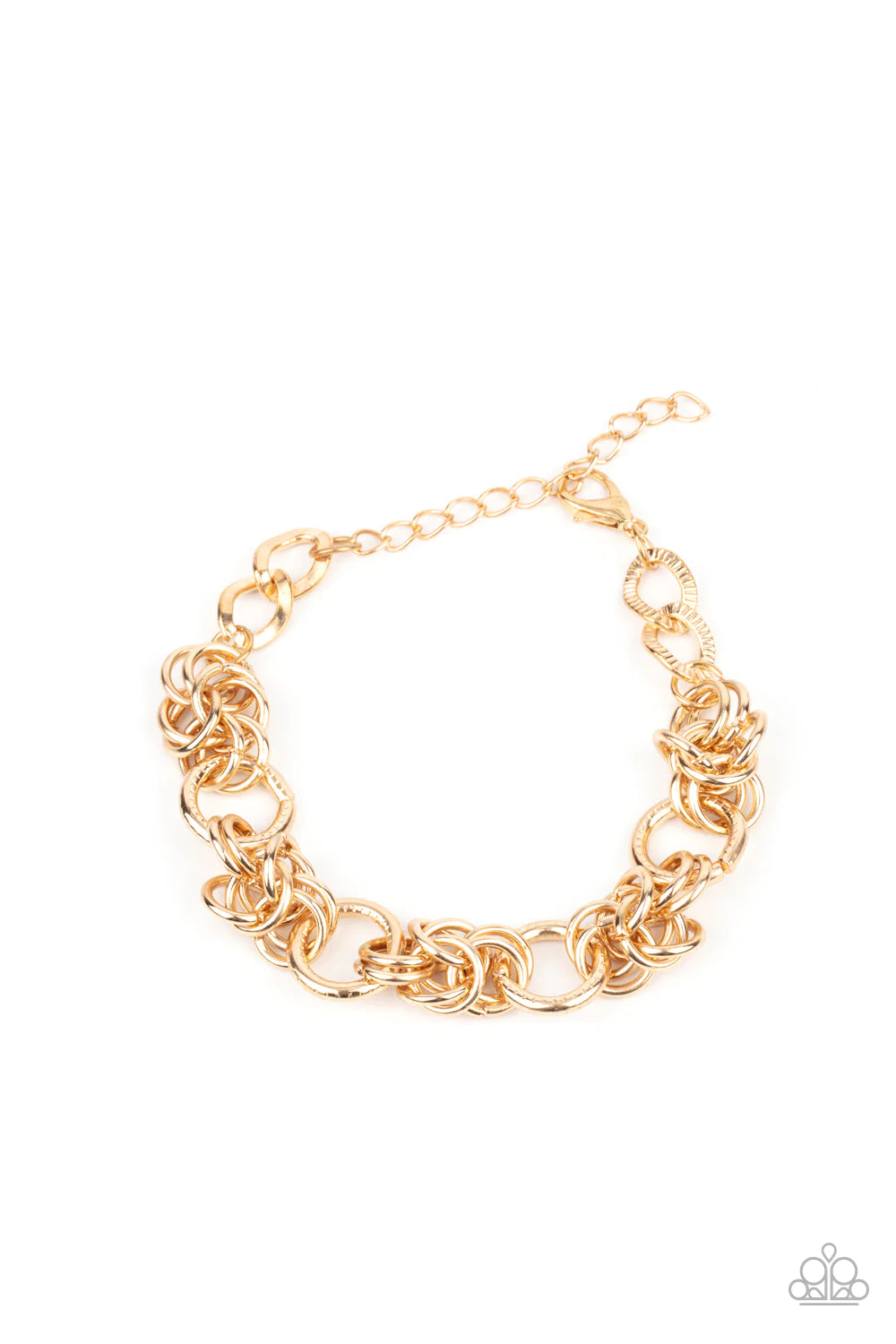 Paparazzi Big City Chic - Gold Bracelet 