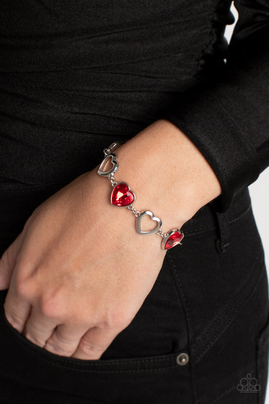 Sentimental Sweethearts - Red Bracelet 
