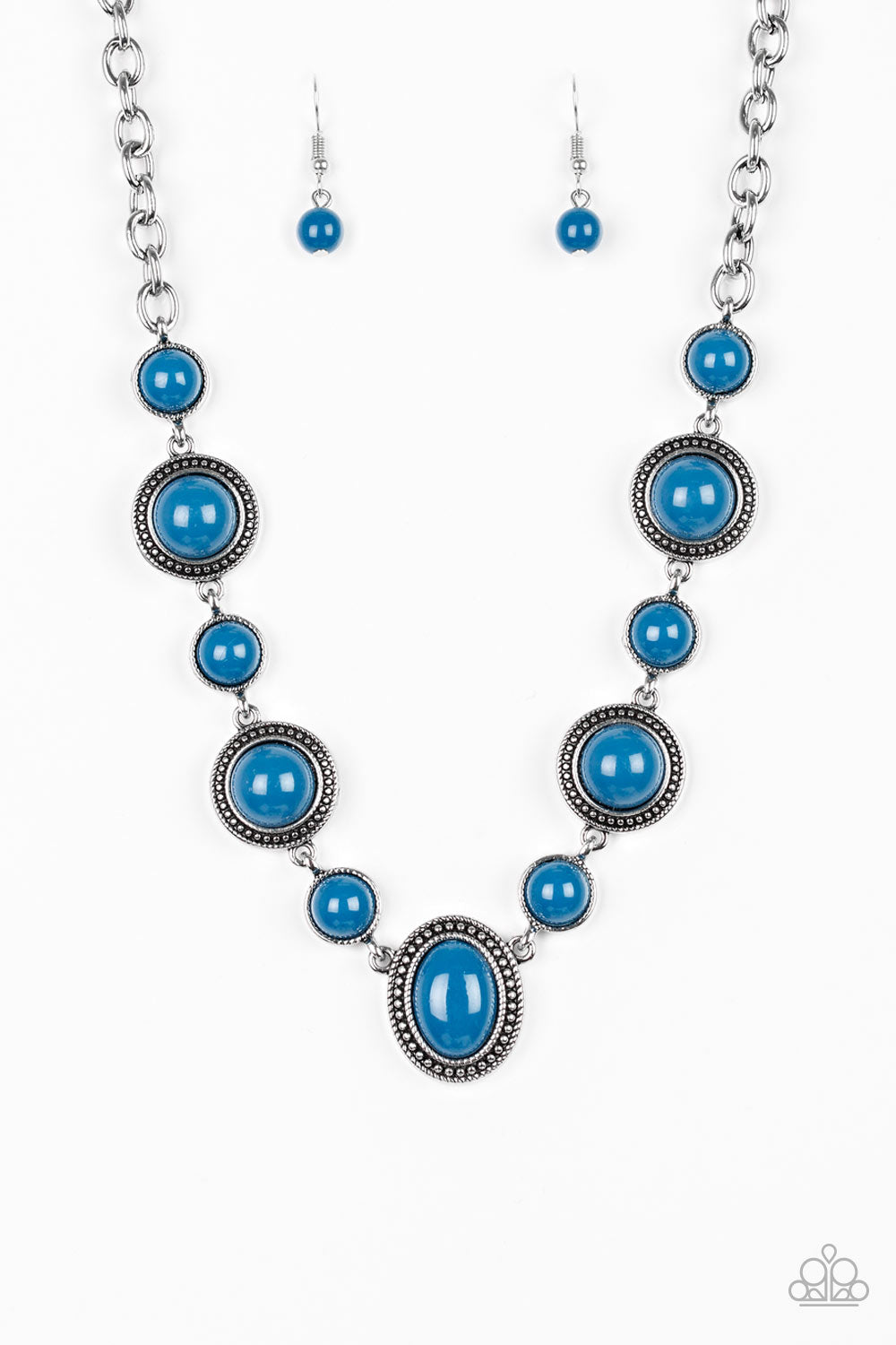 Paparazzi Voyager Vibes - Blue Necklace 