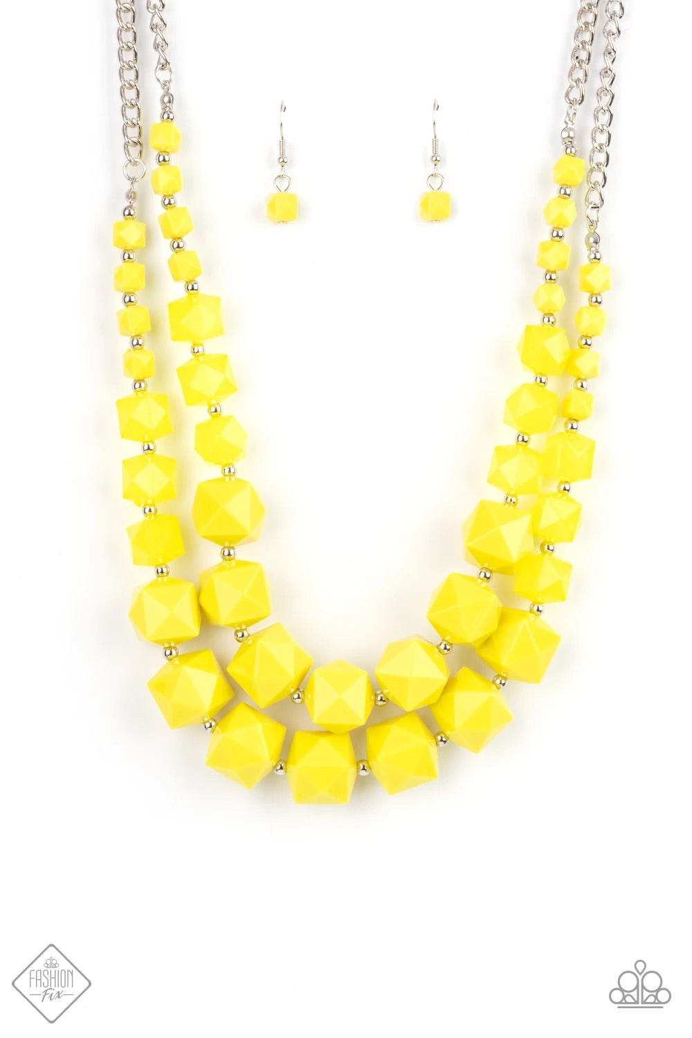 Paparazzi Summer Excursion - Yellow Necklace 