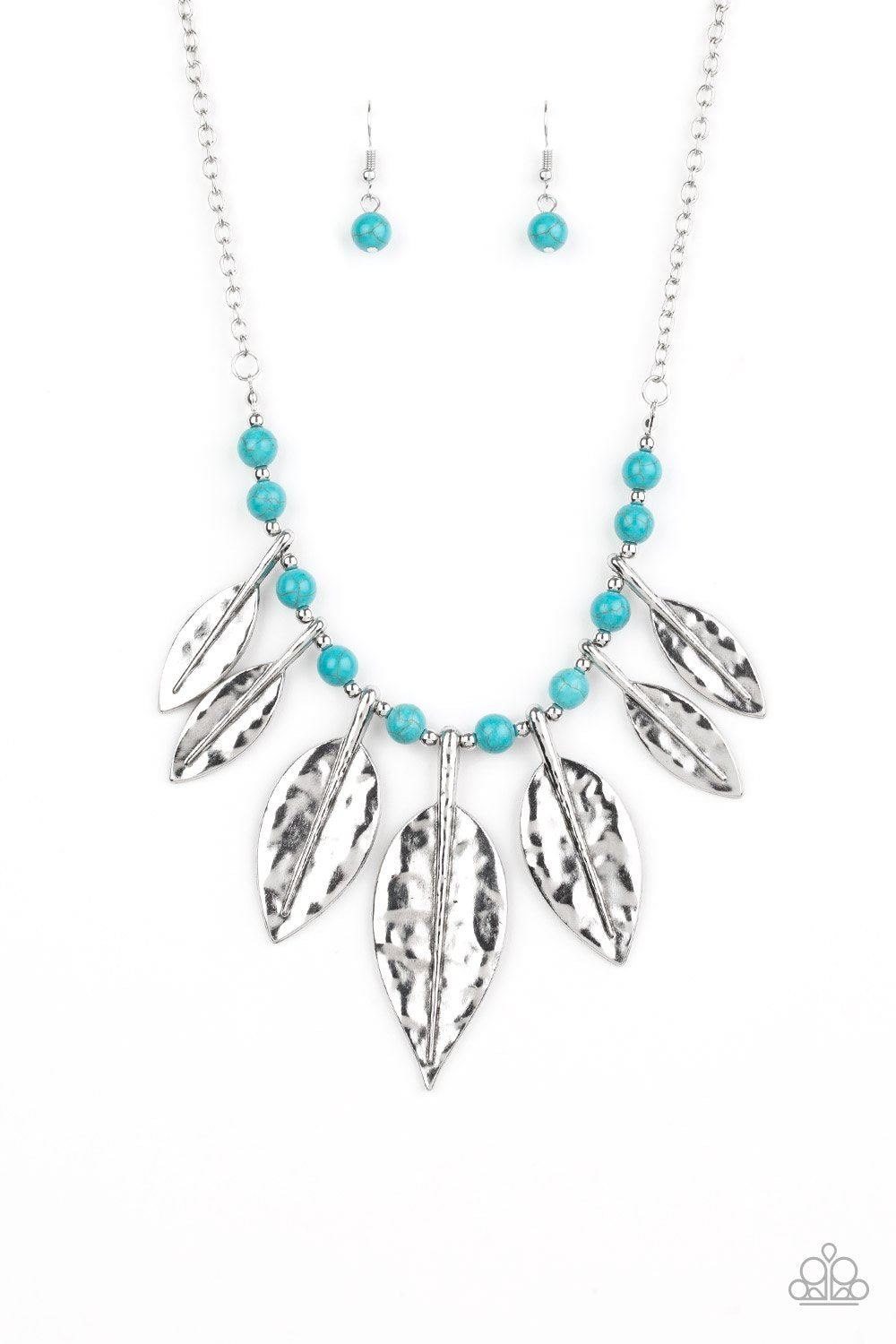 Paparazzi Highland Harvester - Blue Necklace