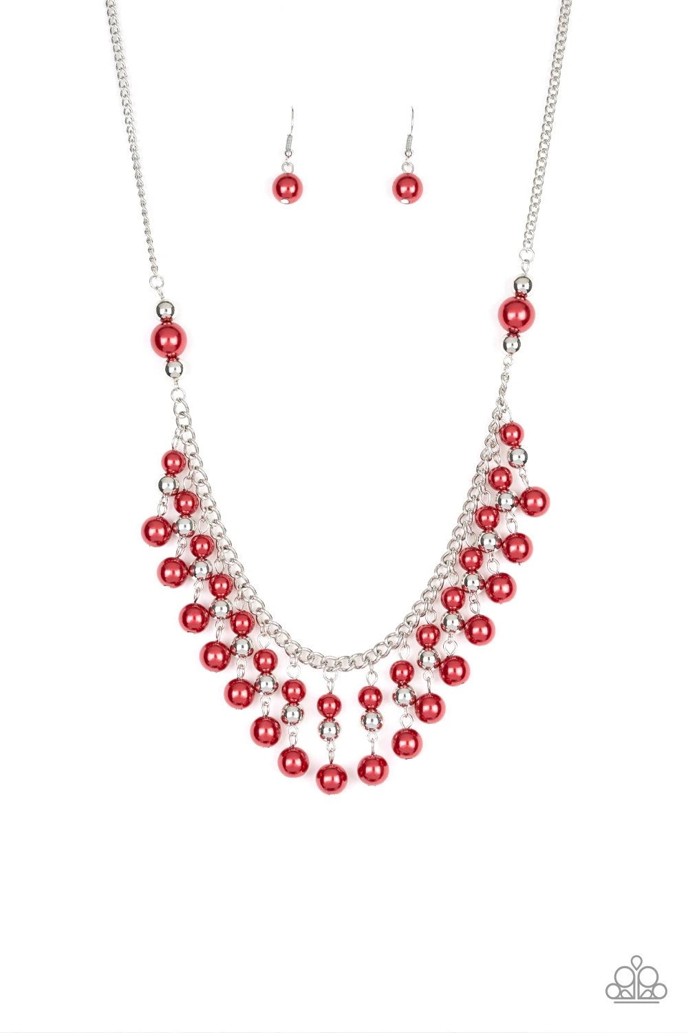 Paparazzi Location, Location, Location! - Red Necklace 