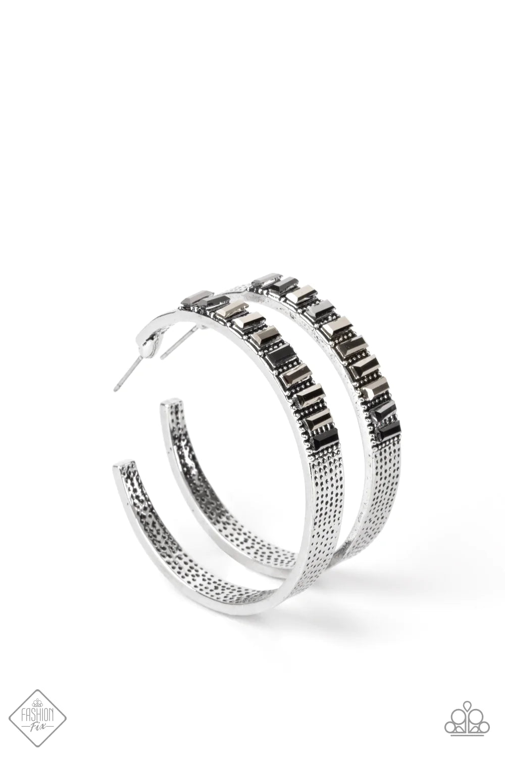 More To Love - Silver Hoop Earrings