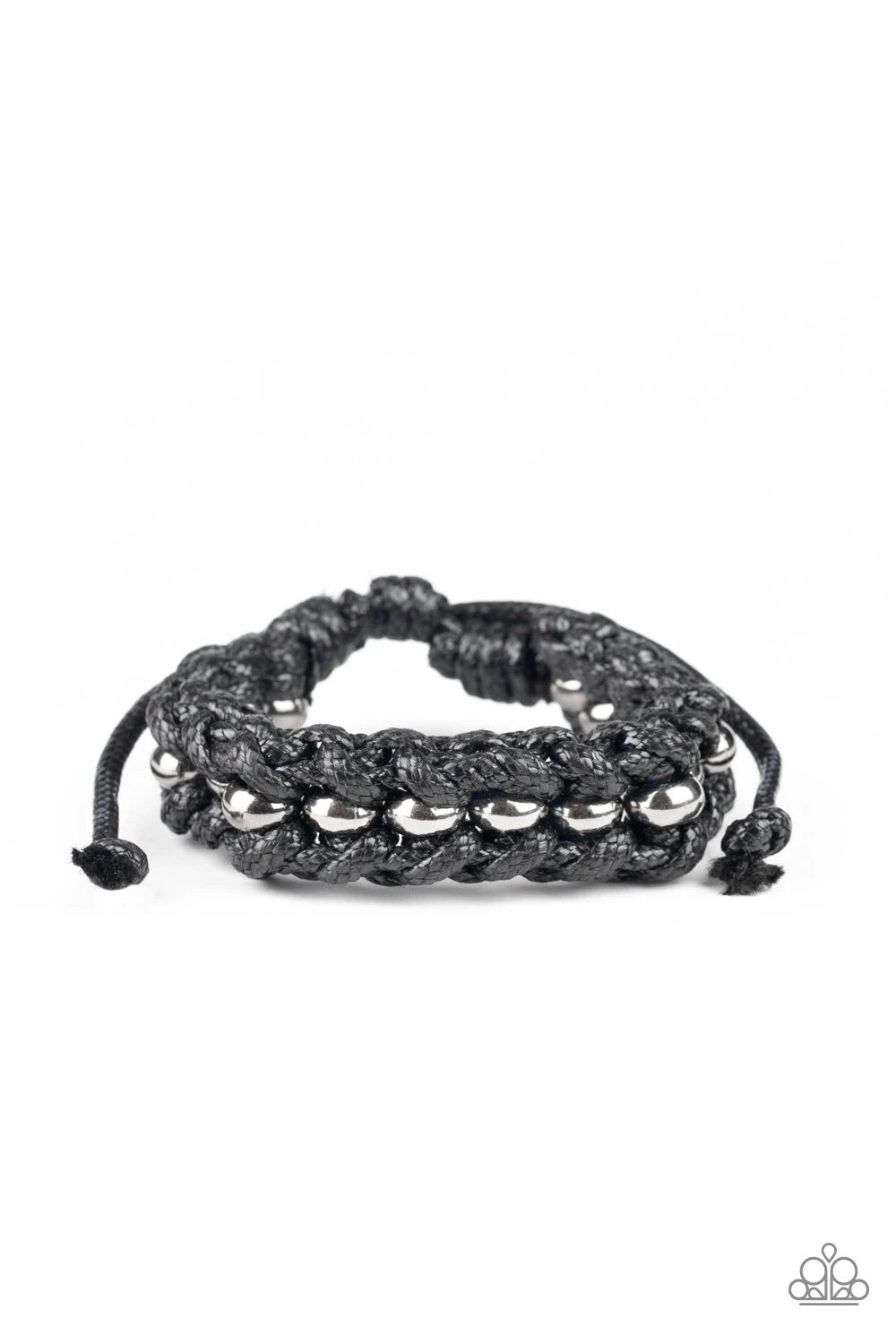 Paparazzi Motor Pool - black urban bracelet 